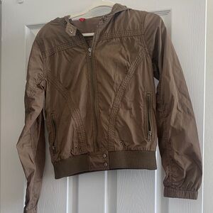 H&M Brown Raincoat for Women